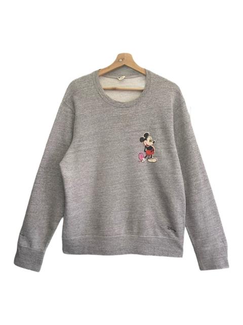 Other Designers Mickey Mouse Small Logo Pullover Crewneck Sweatshirt Size M