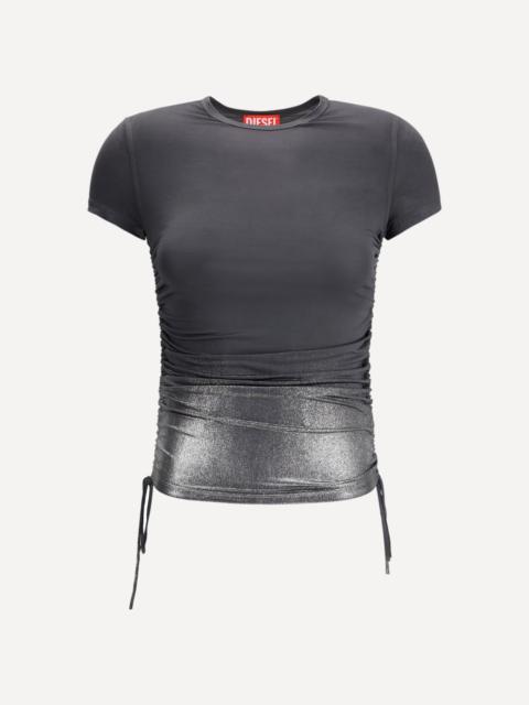 Diesel Jersey Top with side drawstrings