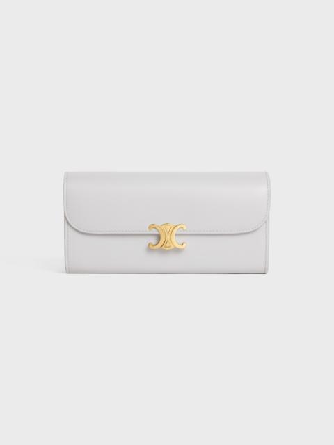 CELINE LARGE WALLET TRIOMPHE in LIZARD