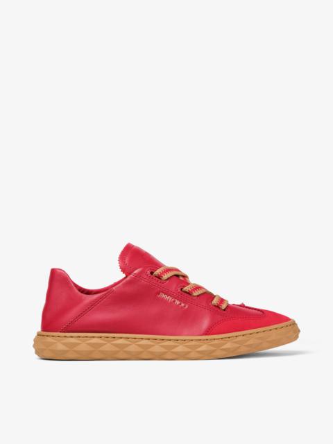 JIMMY CHOO Diamond Light Flex/F
Ruby Red Leather Trainers