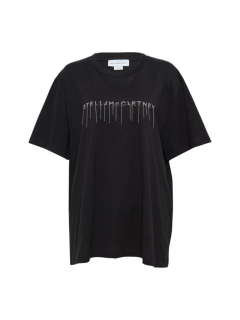 Stella McCartney Embroidered Stella Logo T-Shirt