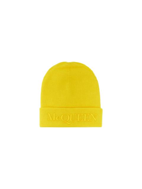 Alexander McQueen Hat With Logo