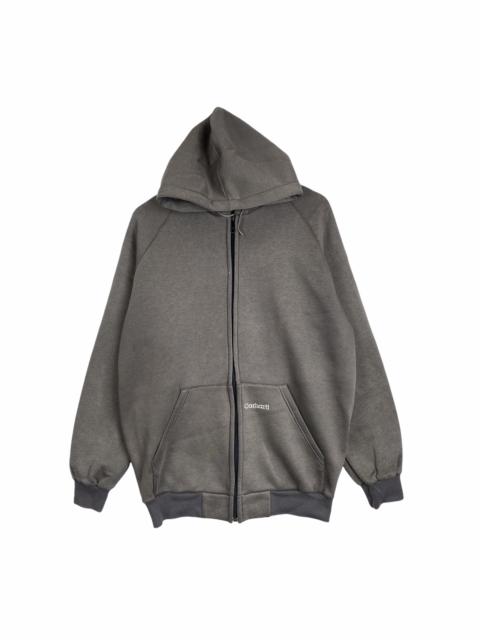 Other Designers Vintage - VINTAGE CARHARTT SMALL LOGO ZIPPER HOODIE SWEATER