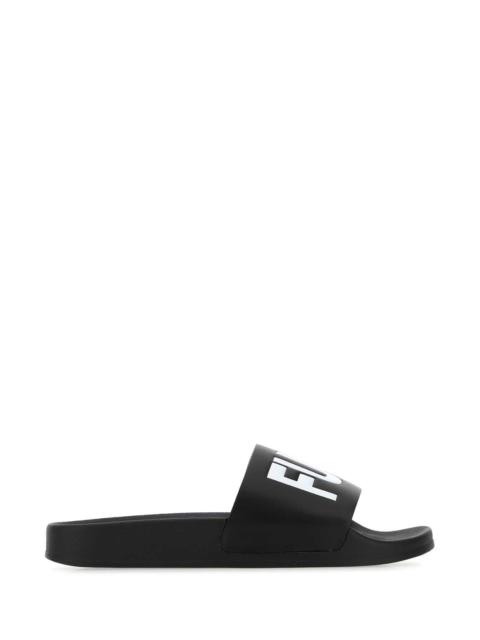 Other Designers VTMNTS - Vtmnts Men Black Rubber Slippers