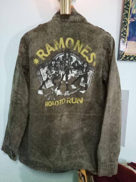 Vintage - Ramones Military Fashion Jacket Parka street fashions