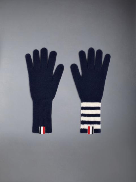 Thom Browne CASHMERE 4-BAR GLOVES