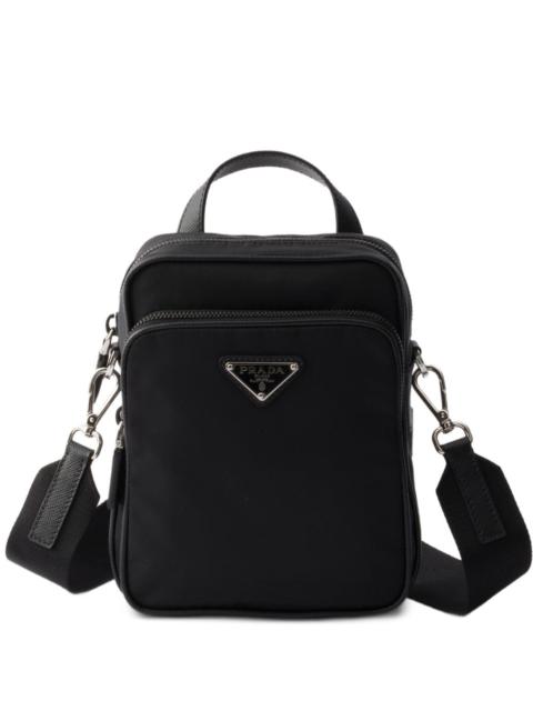 Prada Prada Men Re-Nylon And Saffiano Shoulder Bag