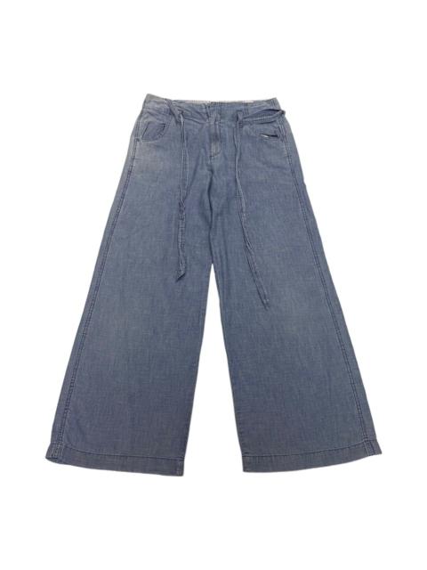 Other Designers RARE‼️GAP WIDE LEG LINEN PANTS HAKAMA PANTS STYLE