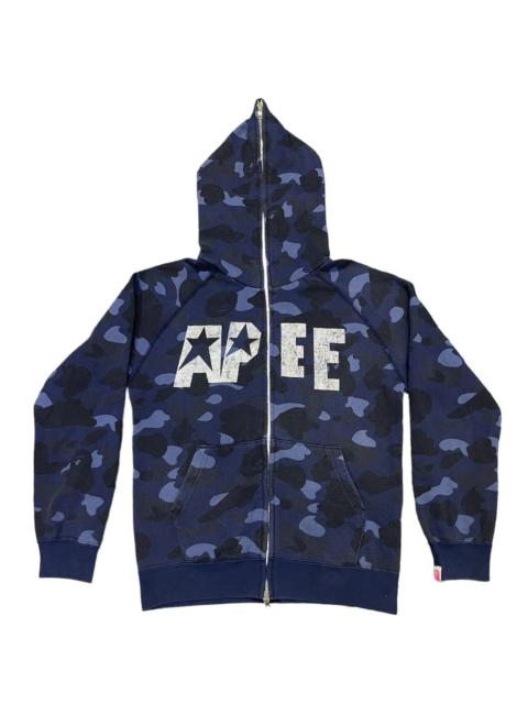 Women's APEE Color Camo Full Zip Hoodie