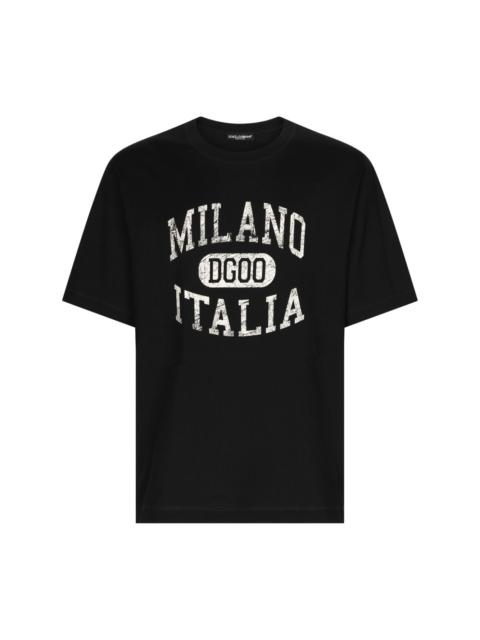 Dolce & Gabbana DG logo-print cotton T-shirt
