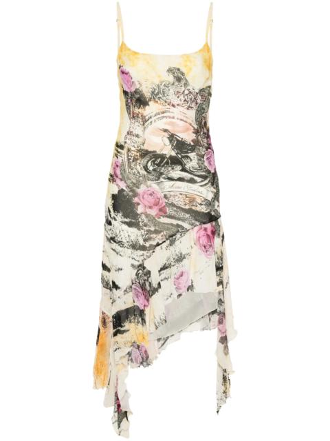 Acne Studios printed strap dress