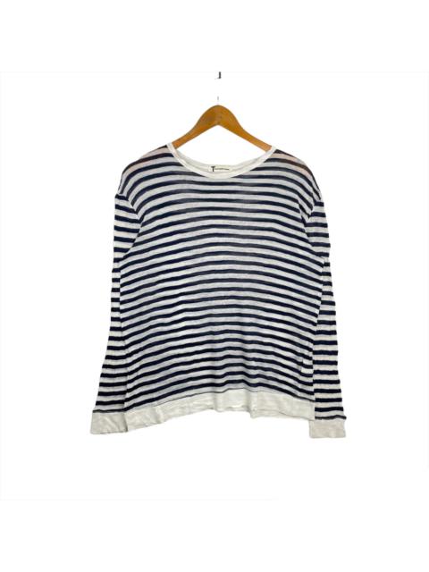 Other Designers T by Alexander Wang - Alexander Wang Stripe Long Sleeve Shirt
