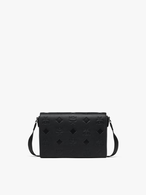 MCM Klassik Messenger in Maxi Monogram Leather