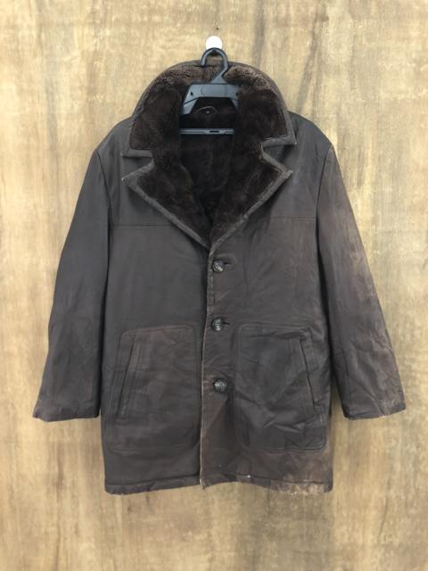 Other Designers Vintage - Shearling Jacket Long Fleece Jacket