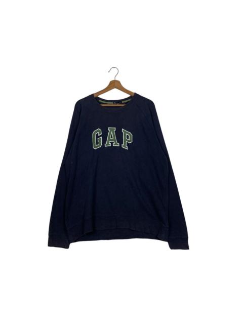 Other Designers Vintage - GAP Fall10 Big Logo Crewneck Sweatshirt #1944-C85