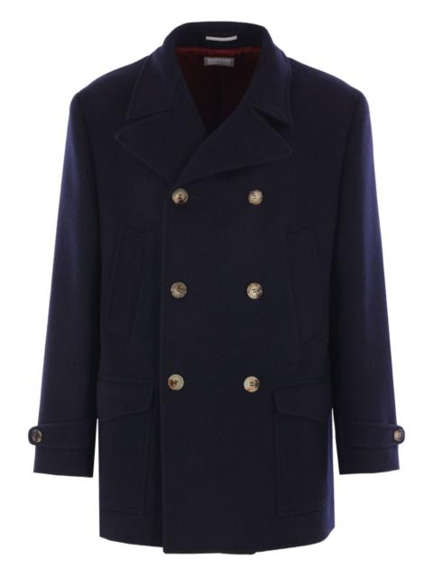 Brunello Cucinelli Coats Blue