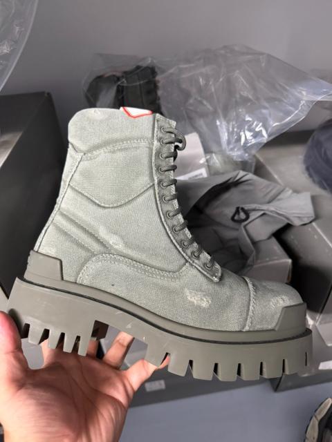 BALENCIAGA Balenciaga Paris Military Boots Strike