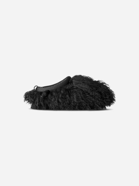 UGG ® Women's Tazz Fluff Momma Sheepskin Slippers in Black