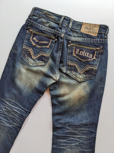 Other Designers Japanese Brand - Lolita faded flare jeans