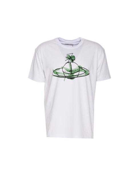 Vivienne Westwood Vivienne Westwood Men Drawn Orb Classic T-Shirt