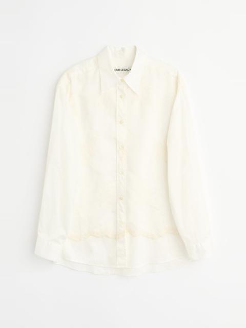 Our Legacy Precious Shirt Ivory Cloud Breezey Cotton