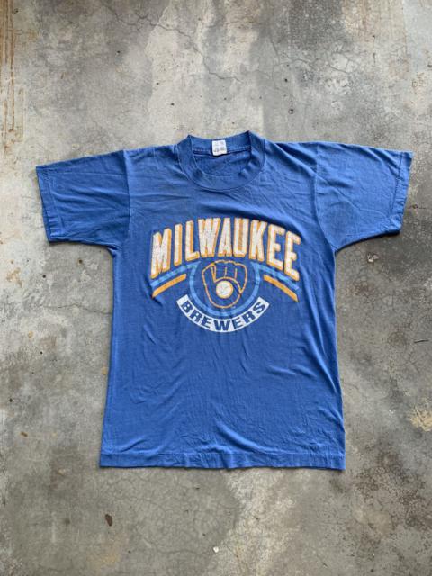 Other Designers Vintage 80s Champions Milwaukee Brewers MLB Tshirt