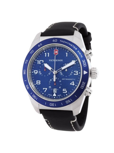 Other Designers Victorinox Swiss Army Chronograph Quartz Blue Dial Men's Watch 242047