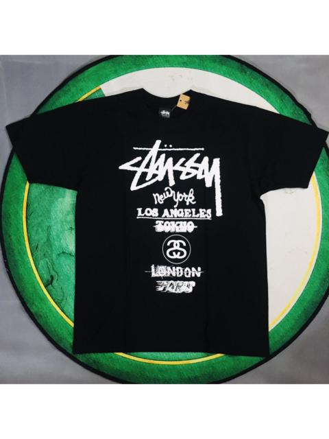 Other Designers Vintage - 🌎STUSSY CITTY TOUR TEE🌏