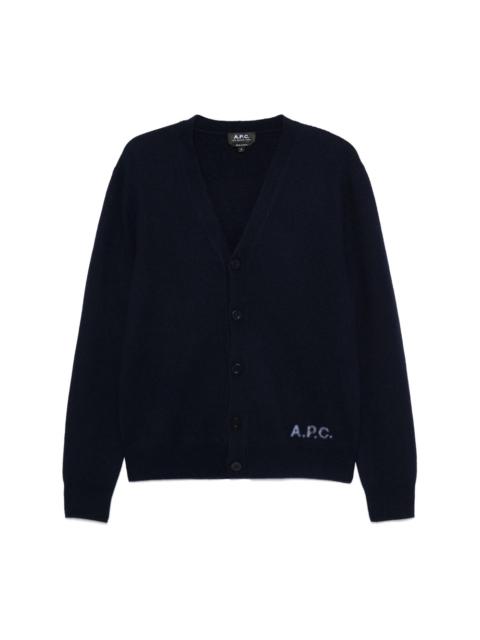 A.P.C. A.P.C. Blue Sweaters & Knitwear - Cardigans Men