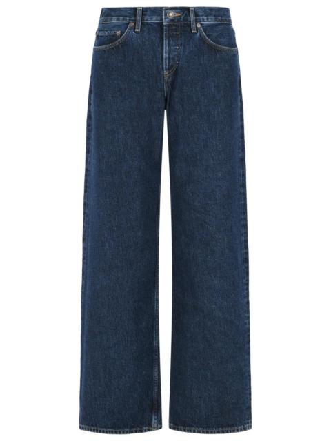 AGOLDE Agolde Low Rise Blue Denim Jeans Women