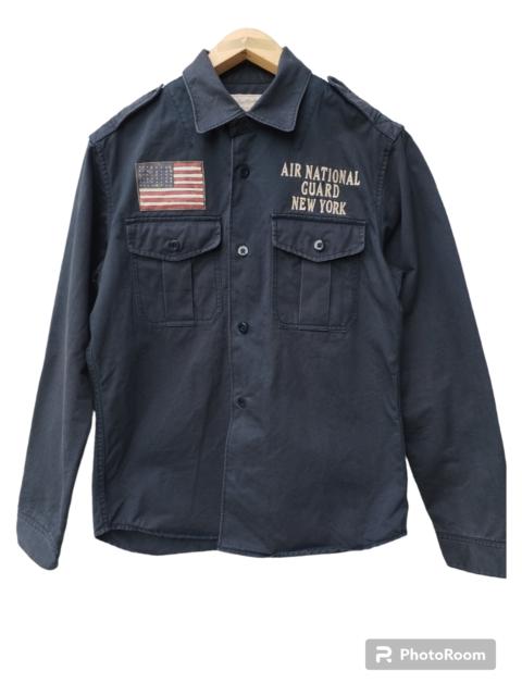 Other Designers Vintage - Avirex Air National Guard Embroidery Workwear Shirt