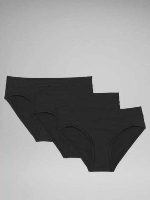 lululemon UnderEase Mid-Rise Bikini Underwear *3 Pack