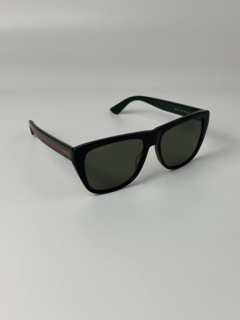 GUCCI BRAND NEW GUCCI GG0926S 006 Black/Green Men Sunglasses