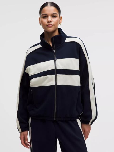 lululemon Women's Steady State Oversized Funnel Full Zip *Stripe