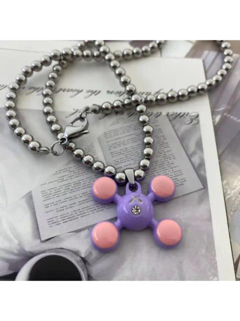 Other - Harajuku Round Bead Chain Pendant Necklace