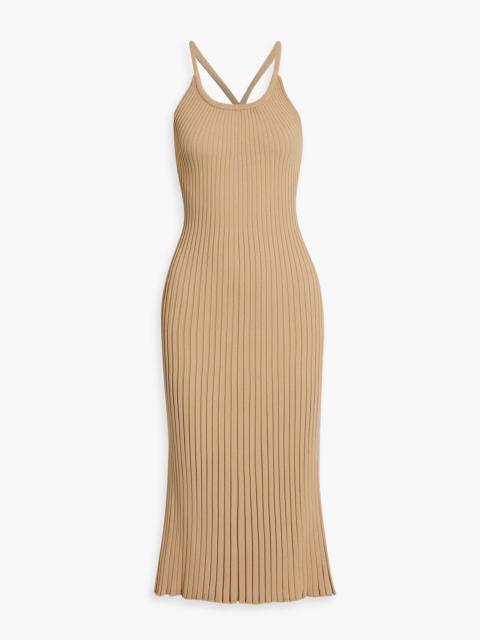 Proenza Schouler Vida ribbed-knit midi dress