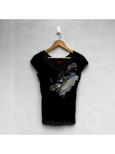 Other Designers Vivienne Tam mesh top