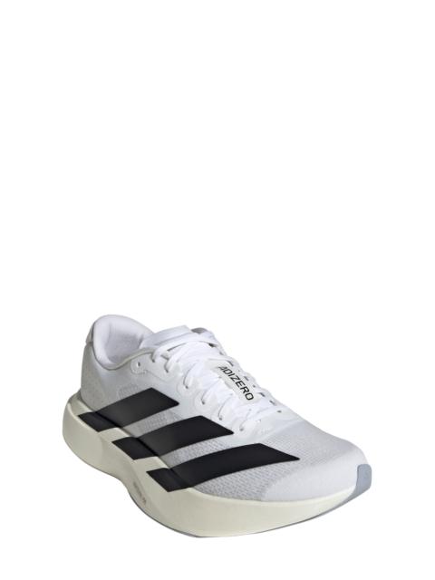 adidas adidas Adizero Evo SL Running Shoe in White/black/Ftwr White at Nordstrom