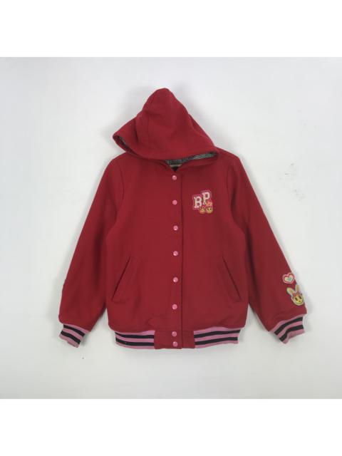 Other Designers Vintage - KLC Wool Hoodie Varsity Jacket Japanese Wool Varsity Jacket