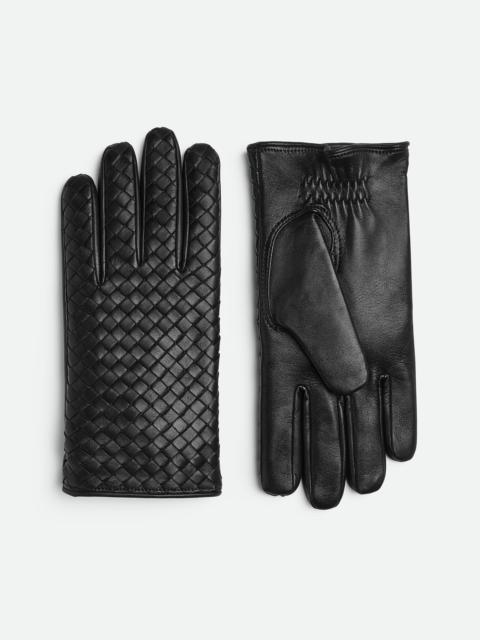 Bottega Veneta Intrecciato Leather Gloves