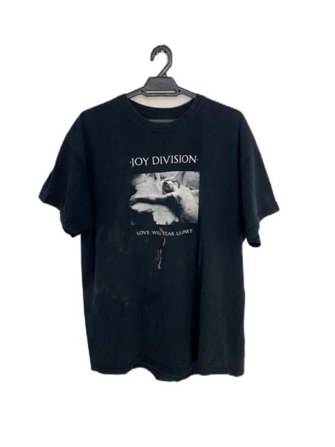 Other Designers Band Tees × Joy Division × Vintage - VINTAGE Y2K JOY DIVISION BLEACH FADED