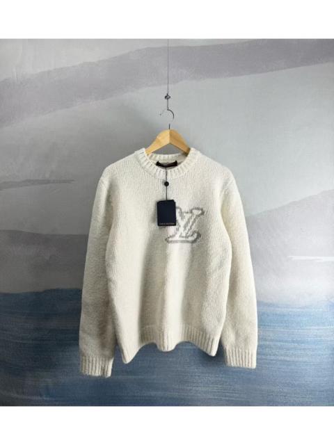 Louis Vuitton Louis Vuitton LV white teddy bear wool sweater