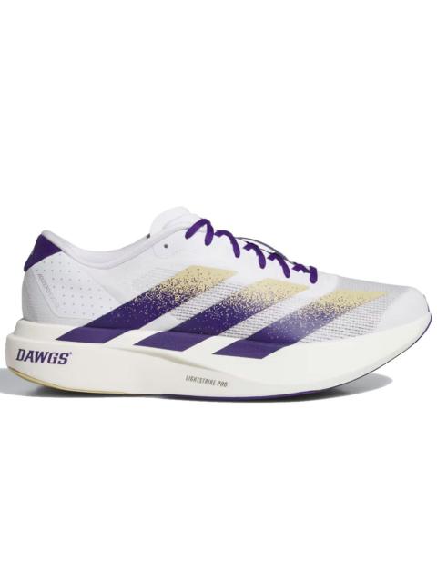 adidas Adidas | Ncaa x University Of Washington Adizero EVO SL Shoes 'Cloud White / Team College Purple / T