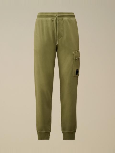 C.P. Company Brushed and Emerized Diagonal Fleece Cargo Lens Sweatpants