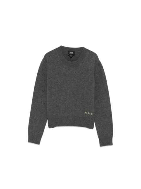 A.P.C. A.P.C. Grey Knitwear - Jumpers Women