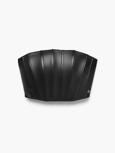 Marc Jacobs STRAPLESS LEATHER CORSET