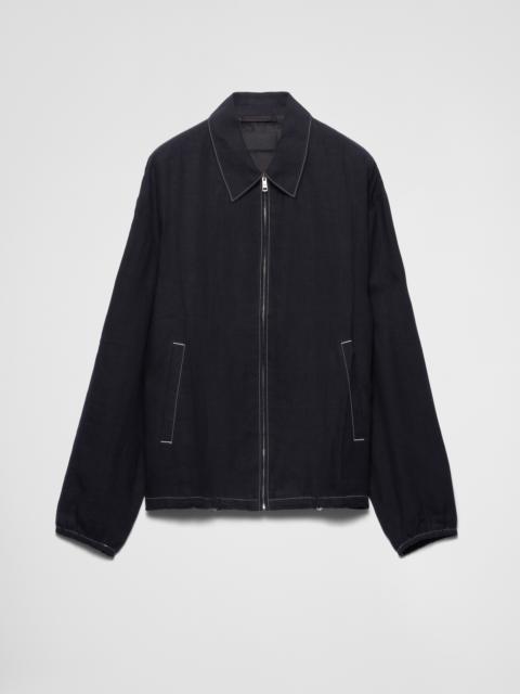 Prada Cotton blouson jacket