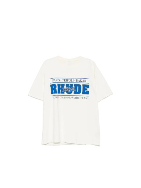 Rhude Rhude Neutrals T-Shirts & Vests - T-Shirts Men
