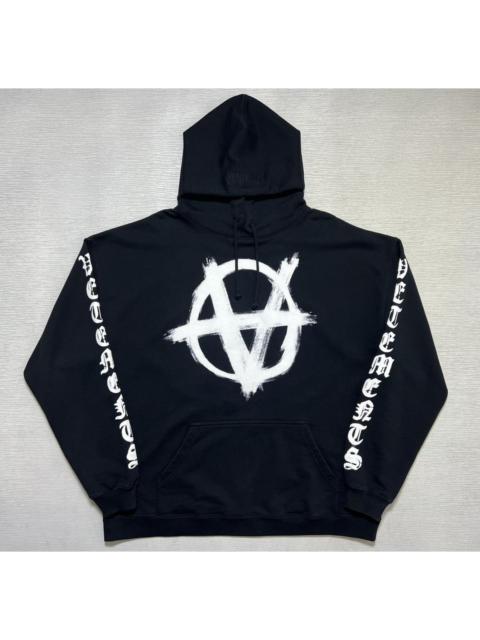 VETEMENTS Vetements - Double Anarchy Logo Hoodie