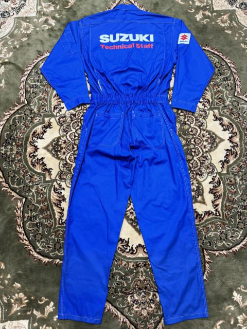 Other Designers NOS Vintage Suzuki Racing Apparel Technical Team Coverall